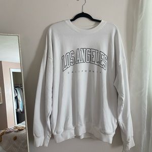 Los Angeles brandy Melville crewneck